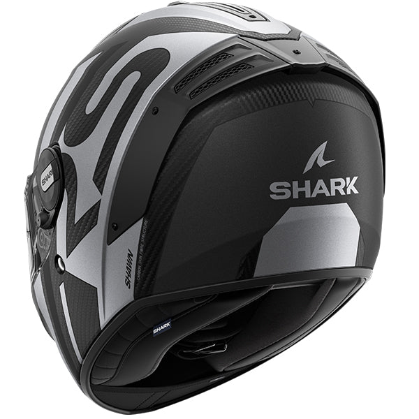 Shark Spartan RS Carbon Shawn Matt Silver