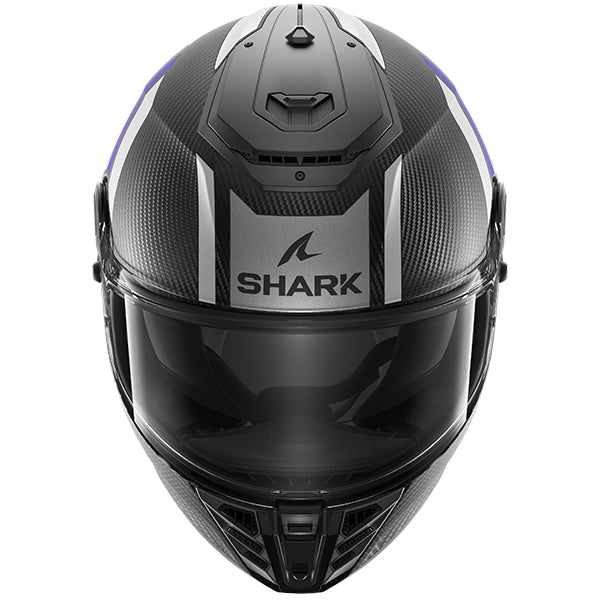 Shark Spartan RS Carbon Shawn Matt Blue/Silver