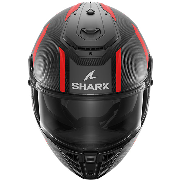 Shark Spartan RS Carbon Shawn Matt Anthracite/Red