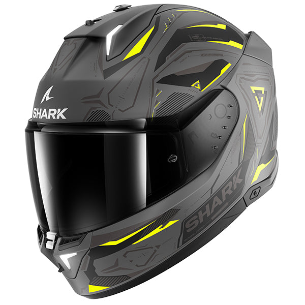 Shark Skwal i3 Linik Matt Grey/Yellow