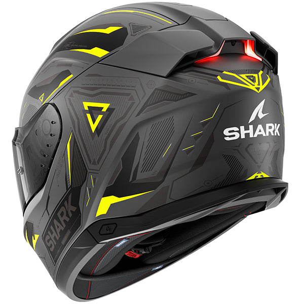 Shark Skwal i3 Linik Matt Grey/Yellow