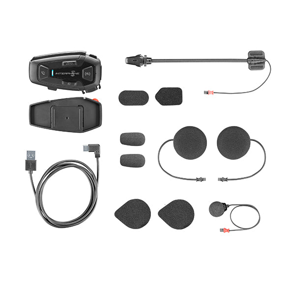 Interphone UCOM 8R Motorcycle Bluetooth Communication System (Twin Pack)