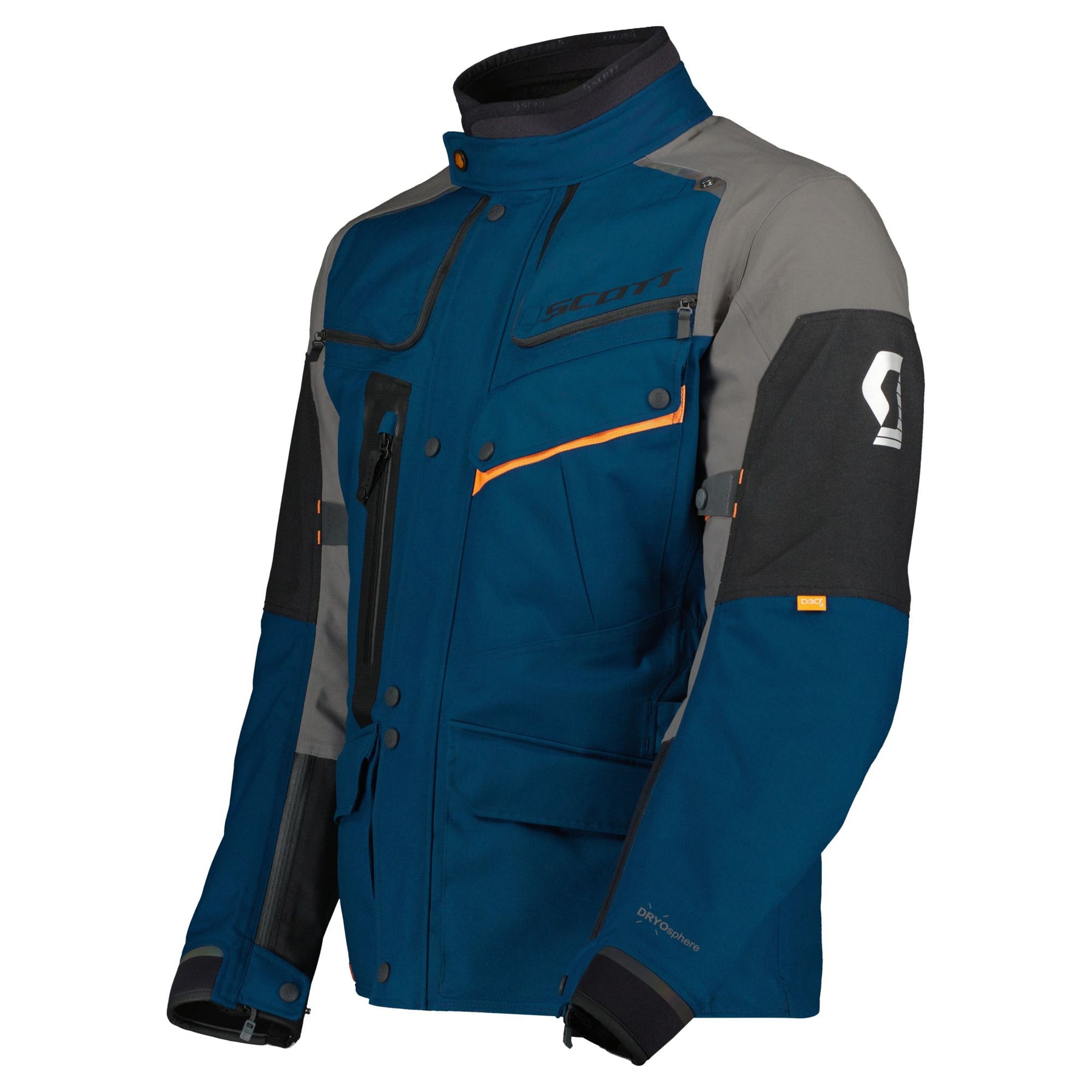 Scott Voyager Dryo Jacket Blue/Grey