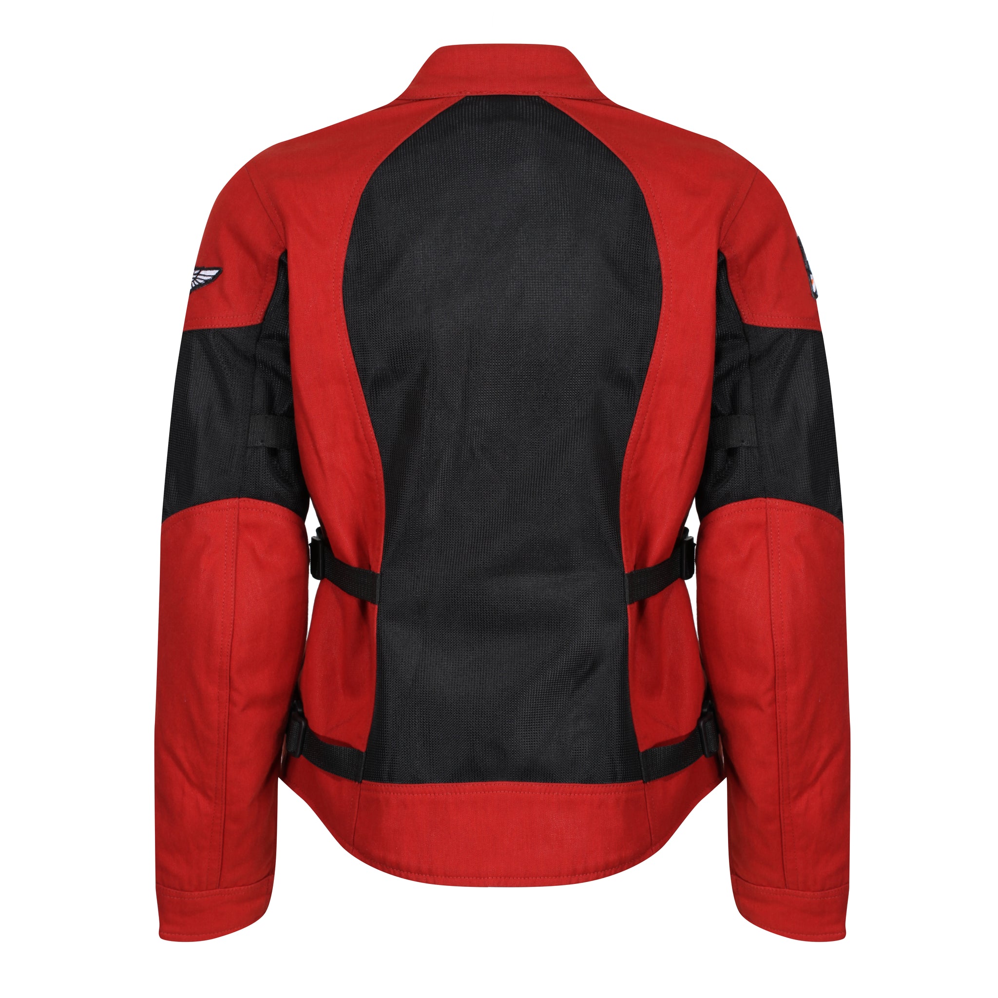 MotoGirl Jodie Summer Mesh Jacket Red