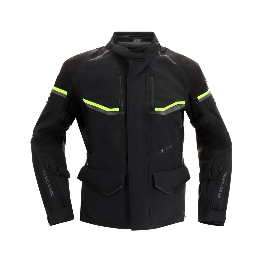 Richa Atlantic 2 GTX Jacket Black/Yellow