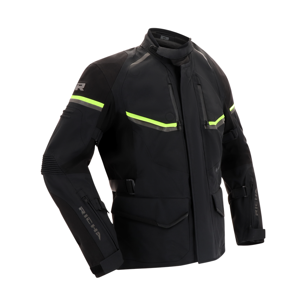 Richa Atlantic 2 GTX Jacket Black/Yellow