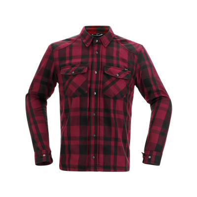 Richa Forest Shirt Black/Burgundy