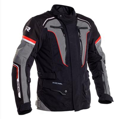 Richa Infinity 2 Pro Jacket Black/Grey/Red