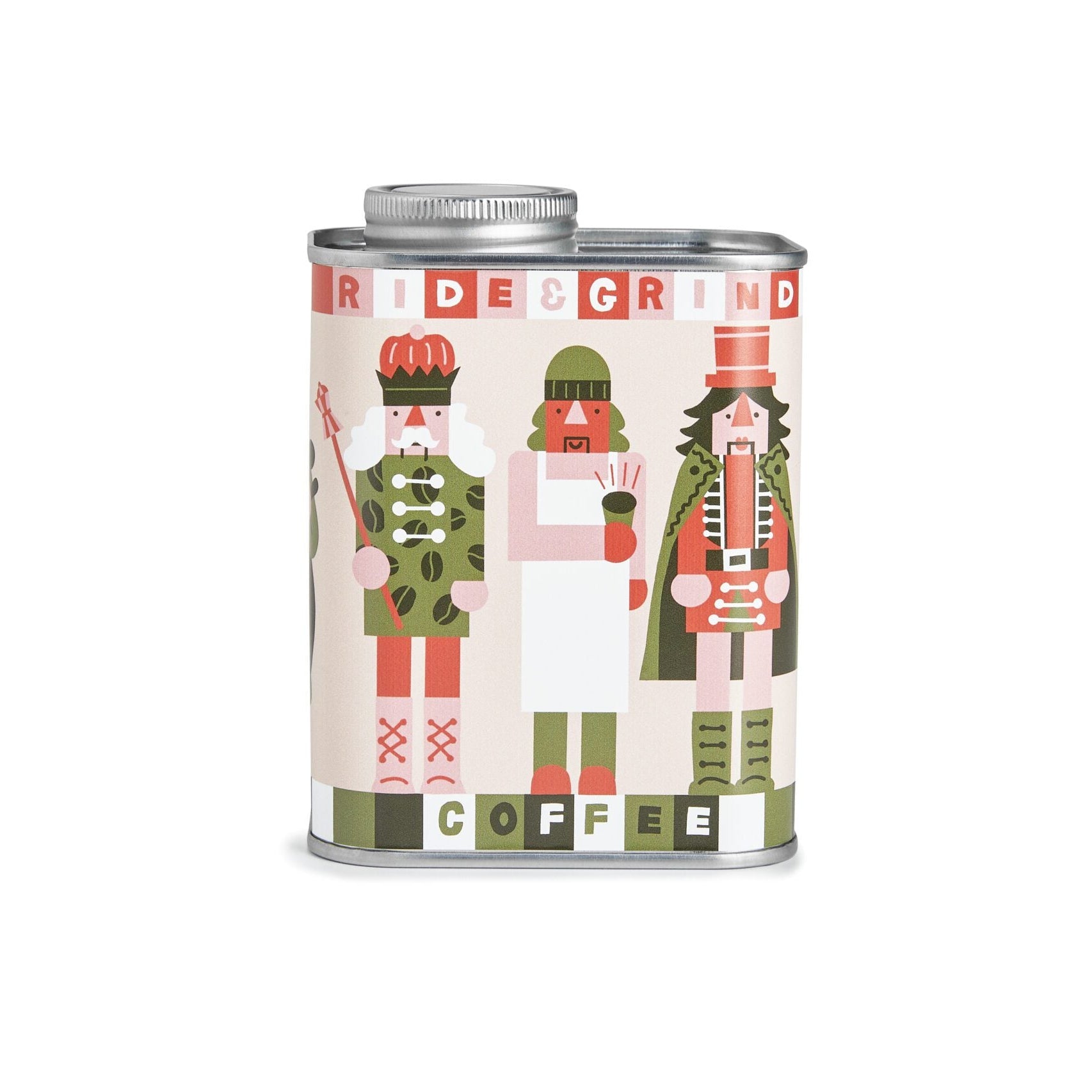 Ride & Grind Coffee Bean Cracker Tin 250g