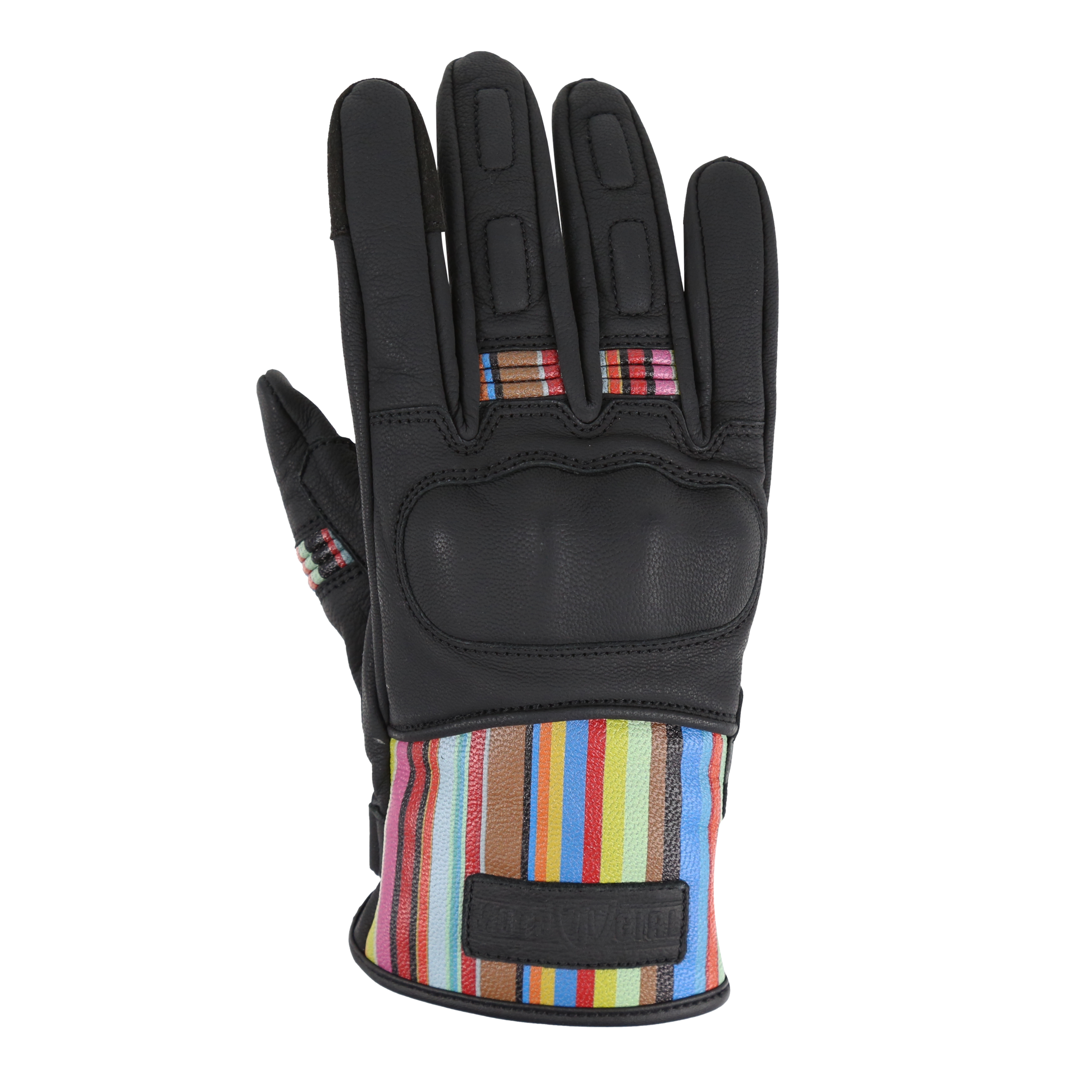 MotoGirl Bessie Glove Stripe