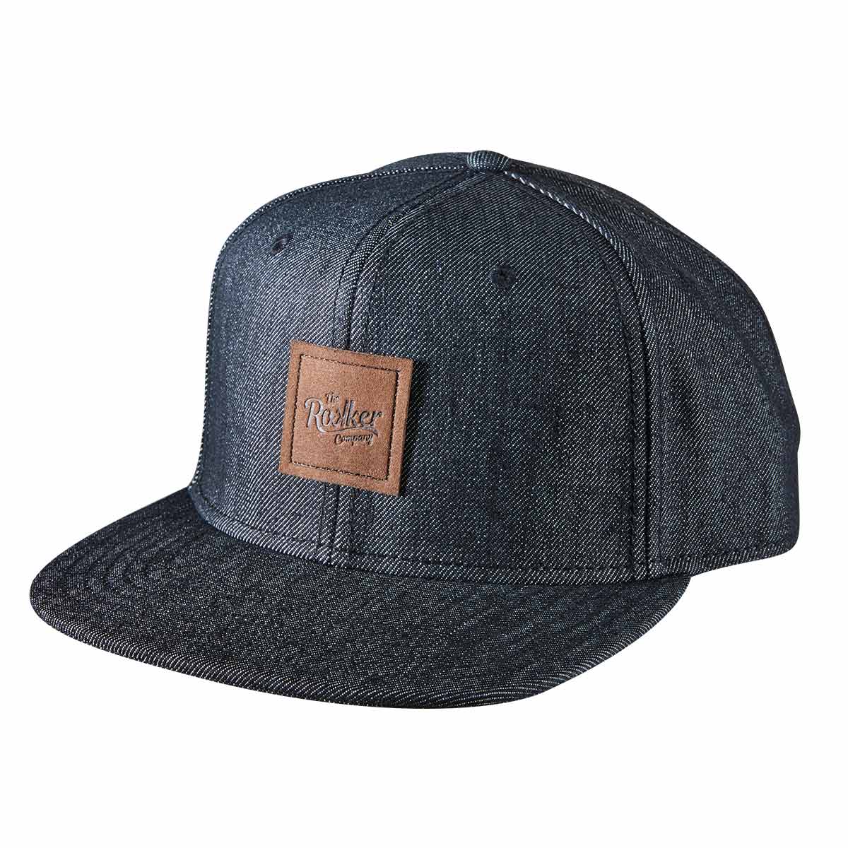 Rokker Denim Snapback Black