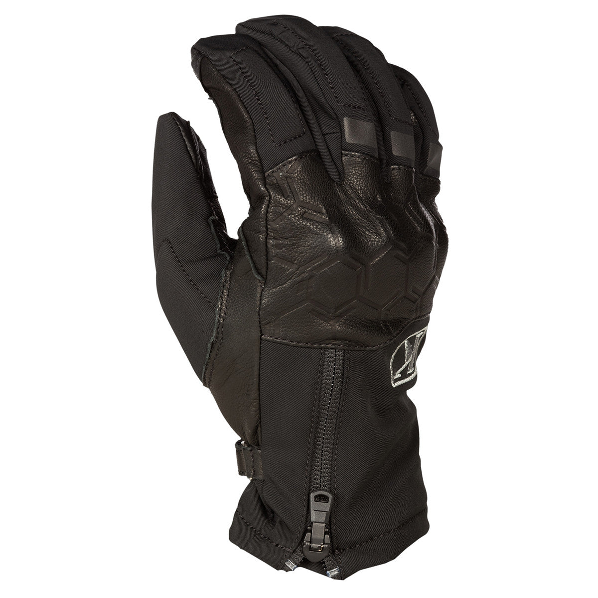 KLIM Induction Street Motorcycle Gloves – Men's – Leather/Mesh Summer Gloves With Knuckle Protection
