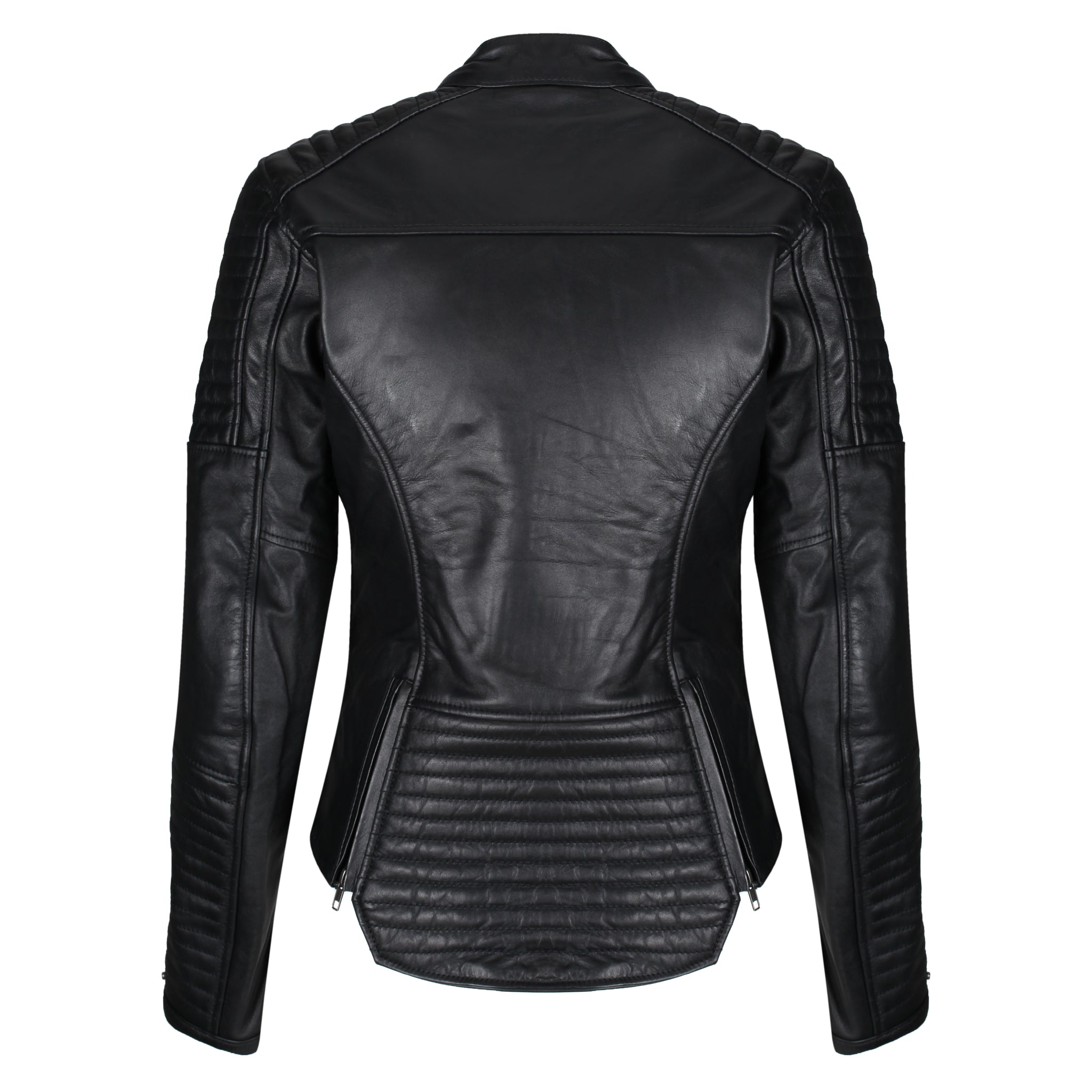 MotoGirl Valerie Leather Jacket Black