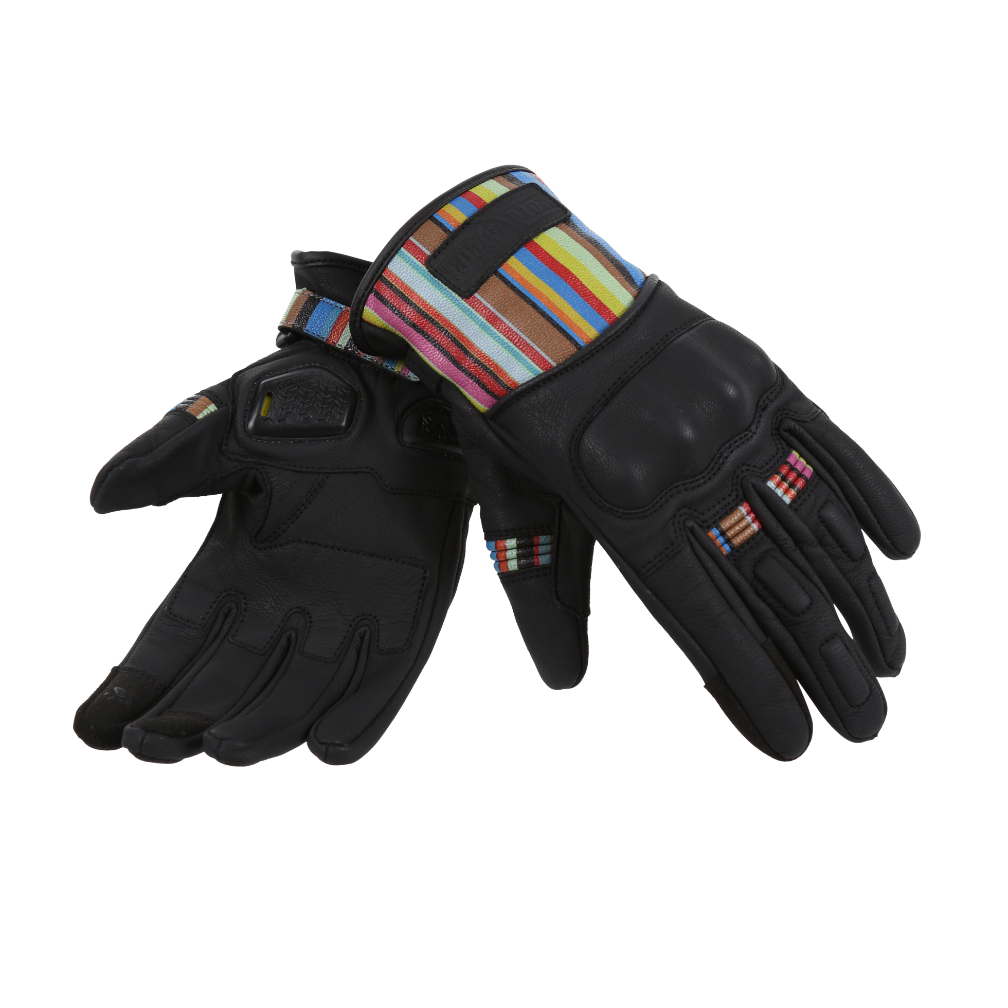 MotoGirl Bessie Glove Stripe