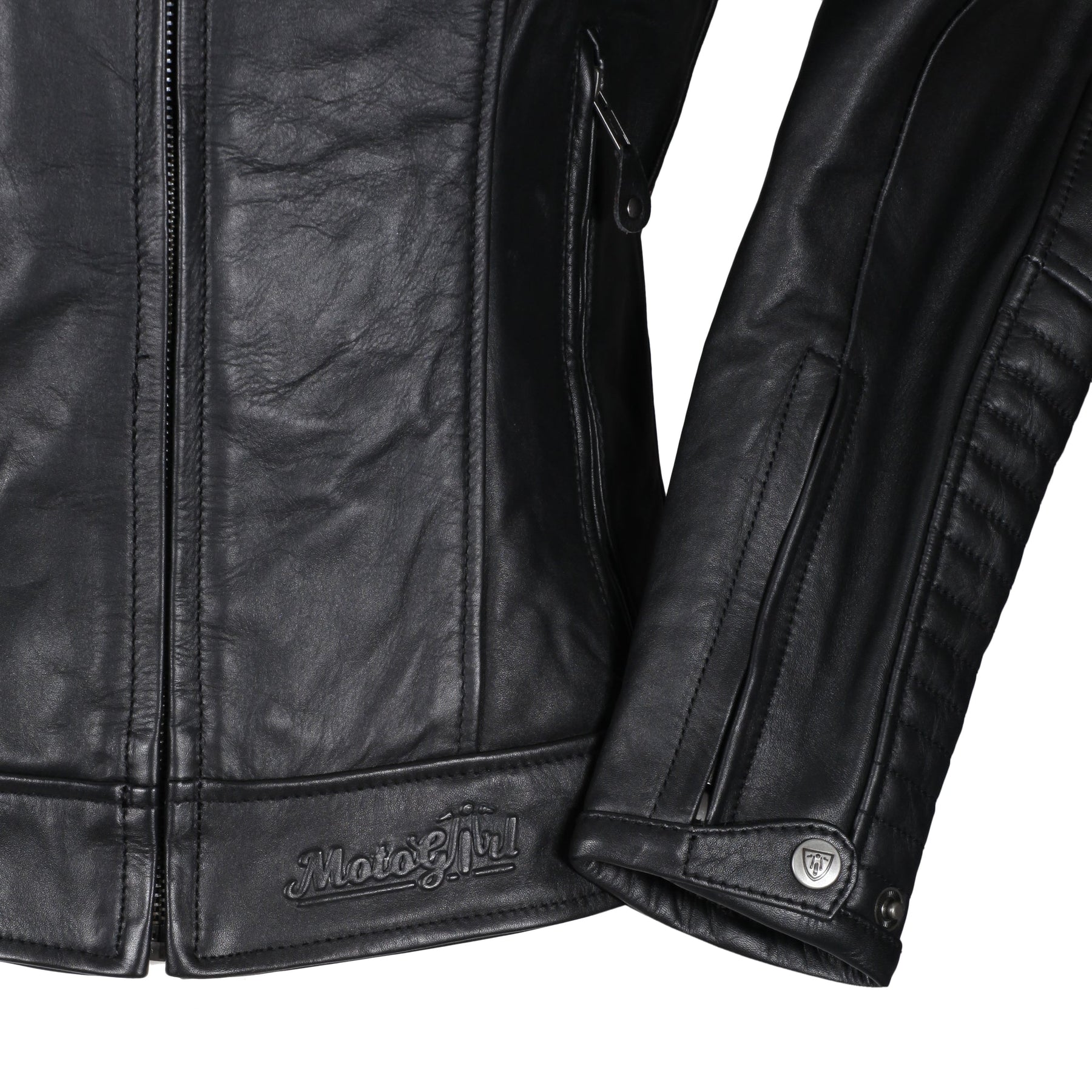 MotoGirl Valerie Leather Jacket Black