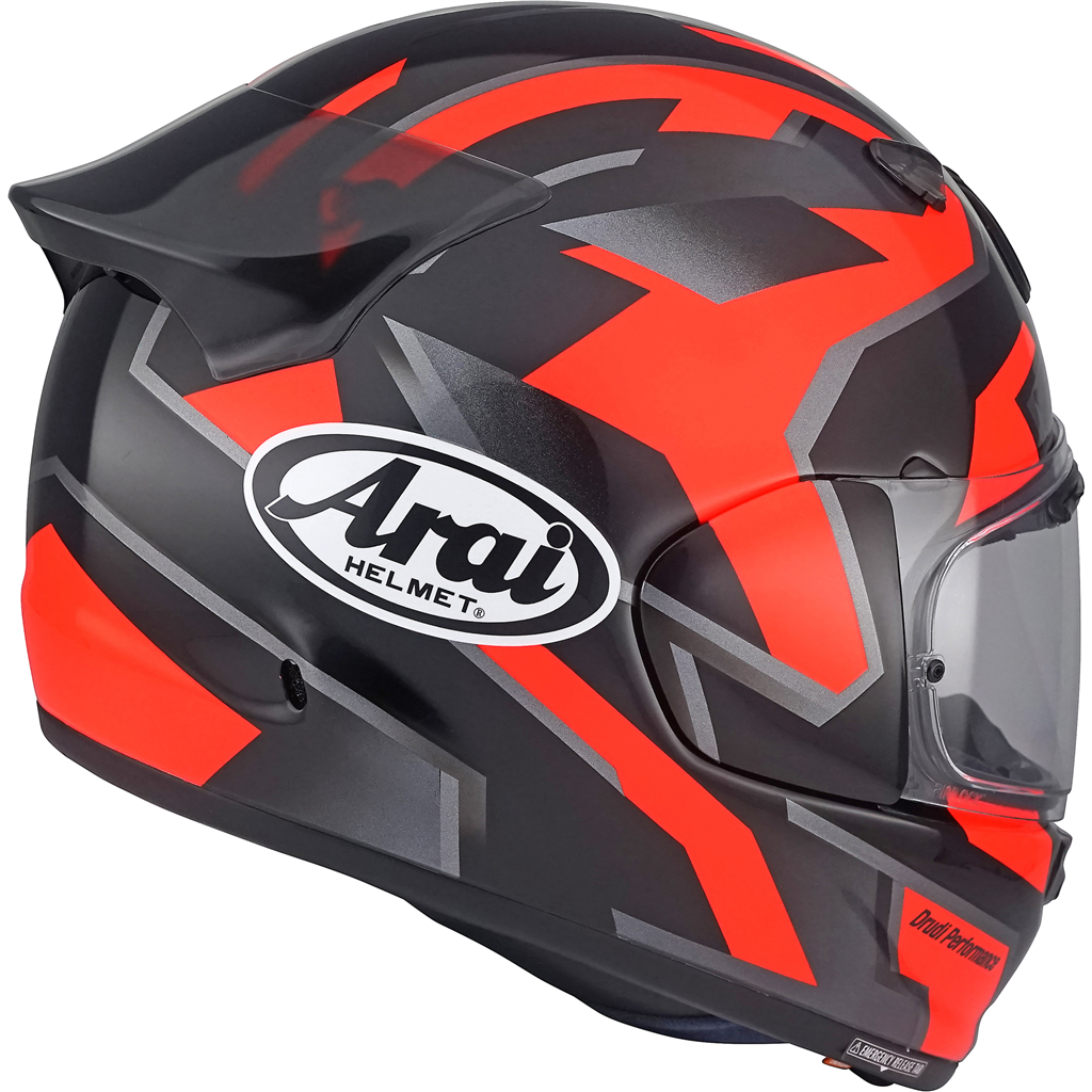 Arai Quantic Robotic Red