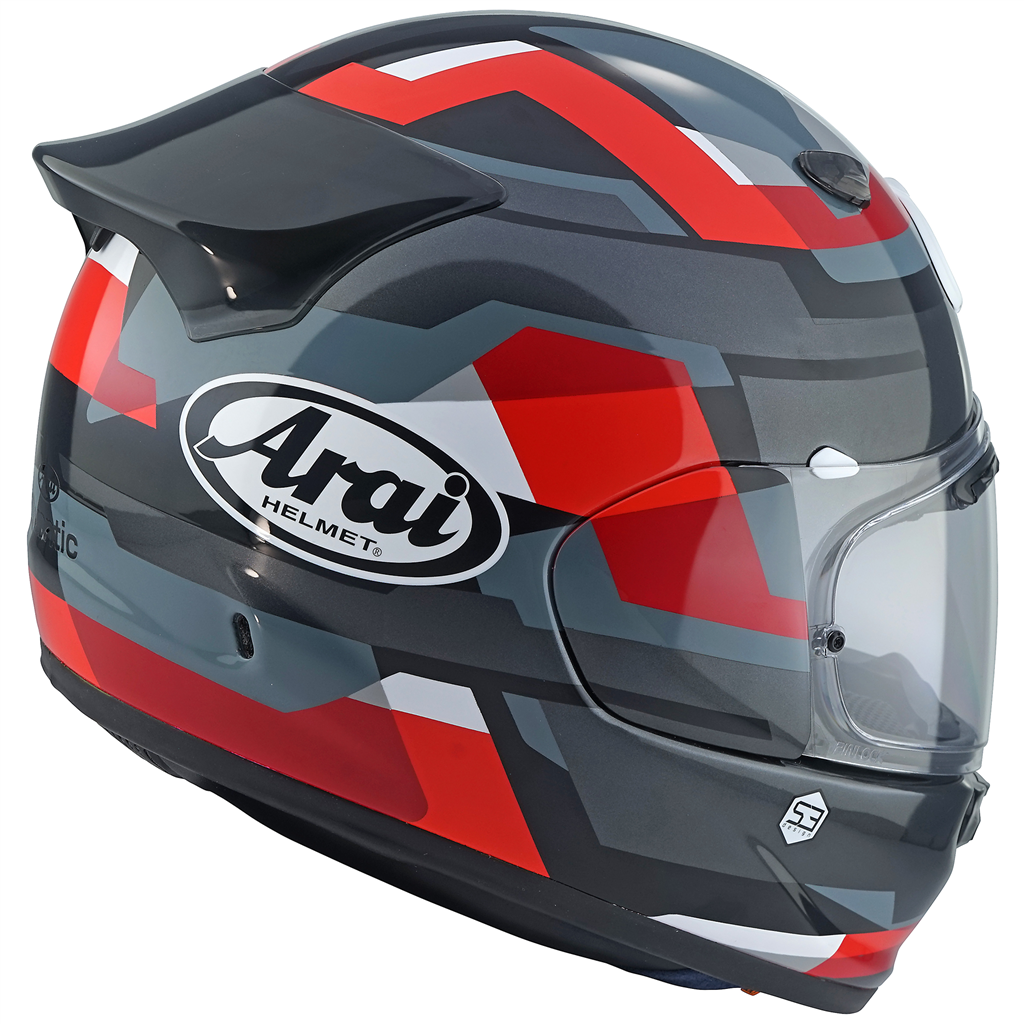 Arai Quantic Abstract Red