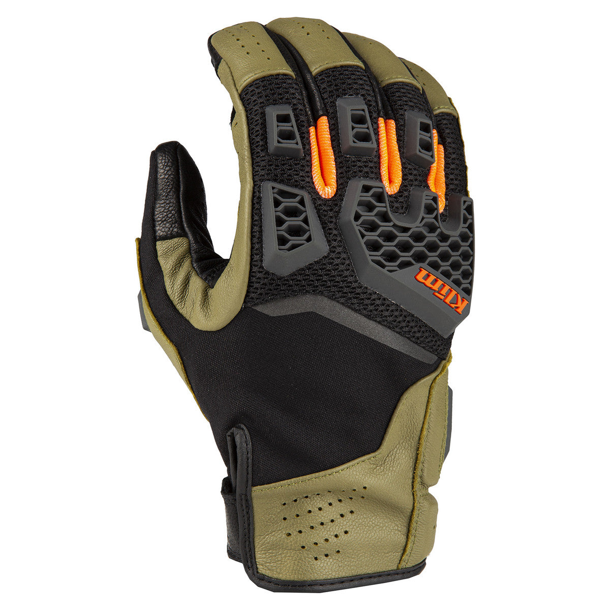 Klim Baja S4 Glove Sage/Strike Orange