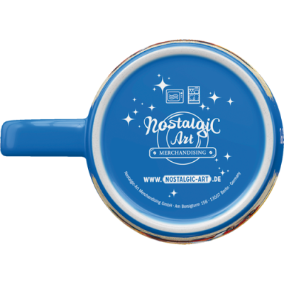 Nostalgic Art Ceramic Mug 330ml 24h Le Mans Racing Poster Blue