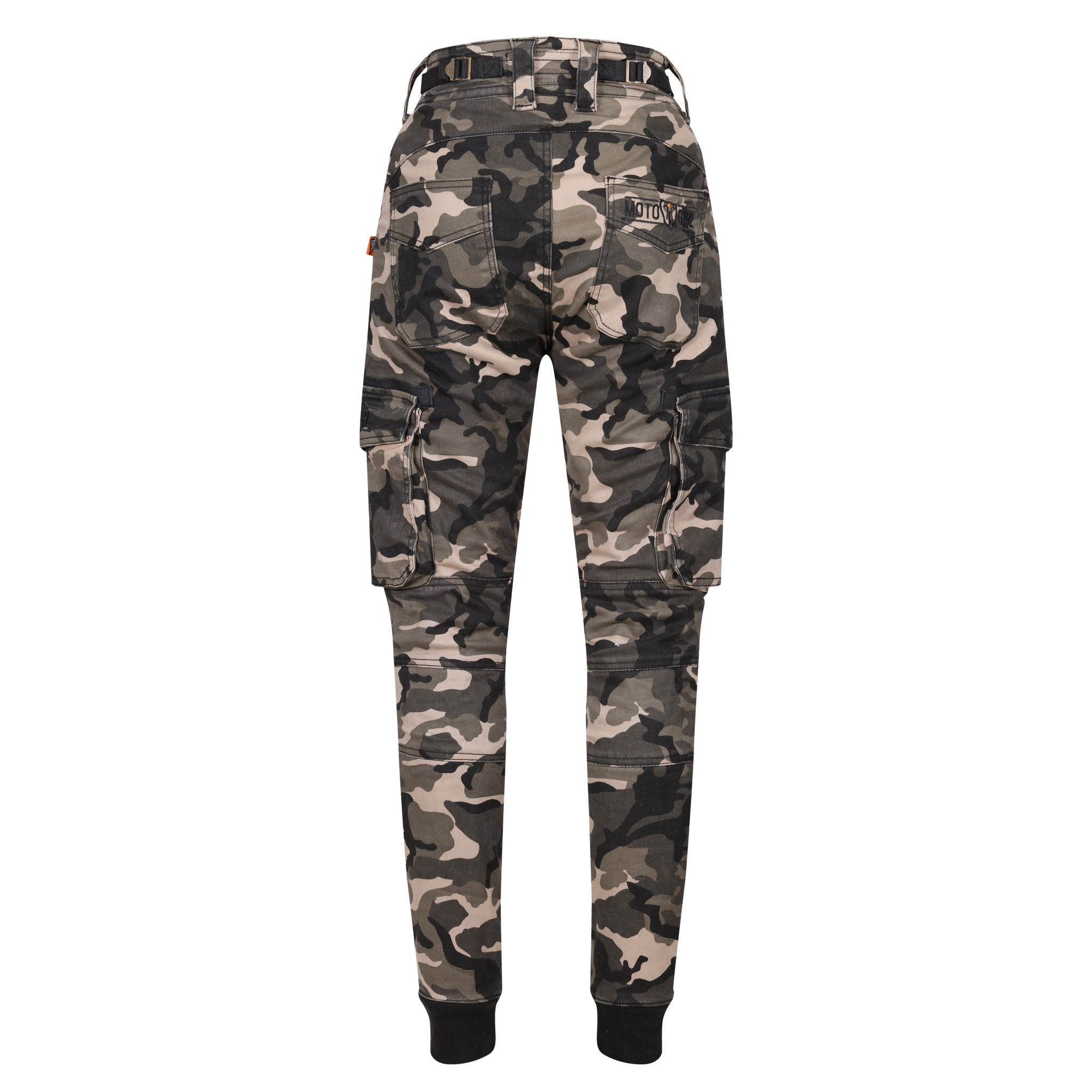 MotoGirl Lara Cargo Trousers Camo