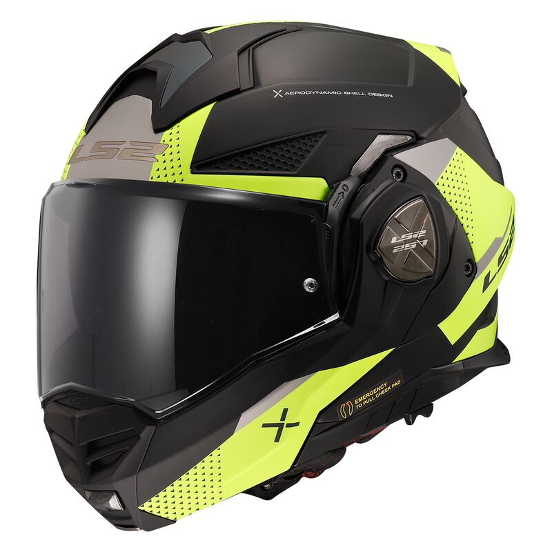 LS2 FF901 Advant X Oblivion Black/High Visibility Yellow