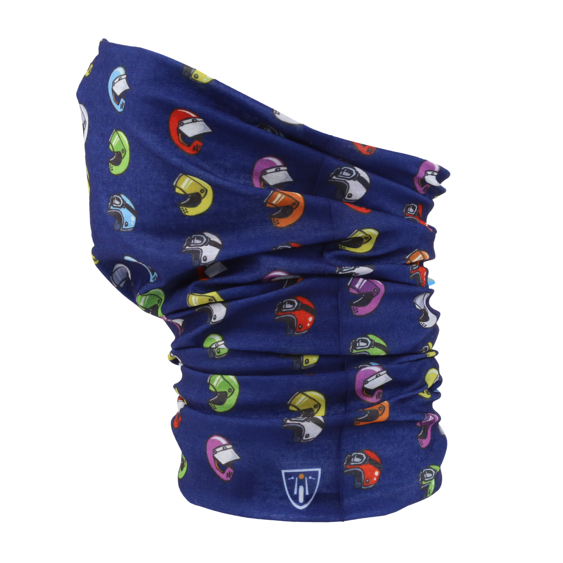 MotoGirl Bandana Helmets Blue