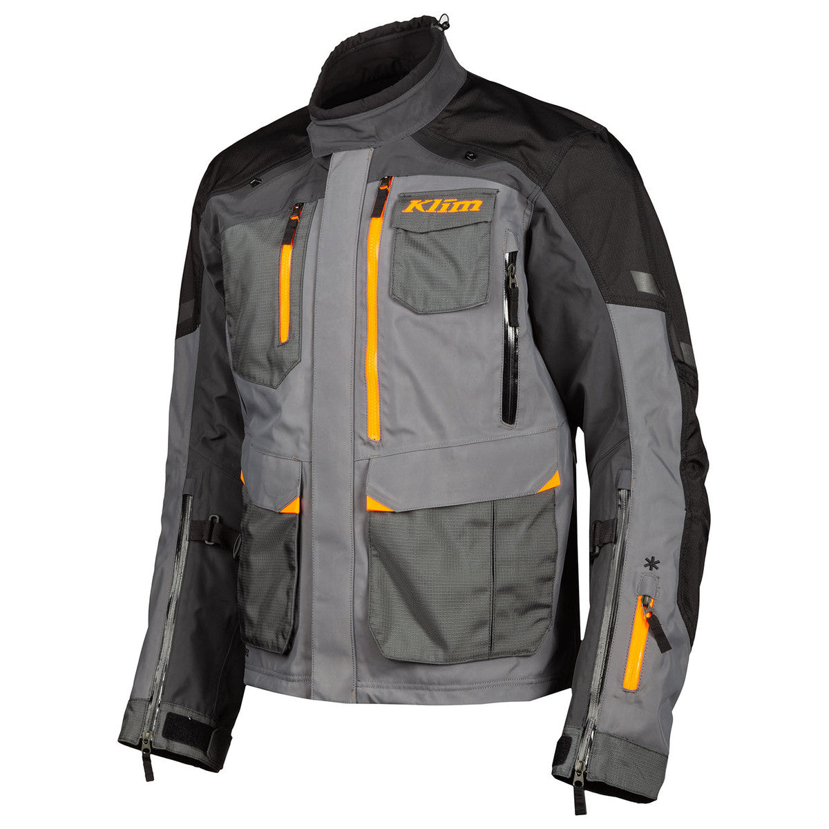 Klim Carlsbad GTX Jacket Asphalt/Strike Orange