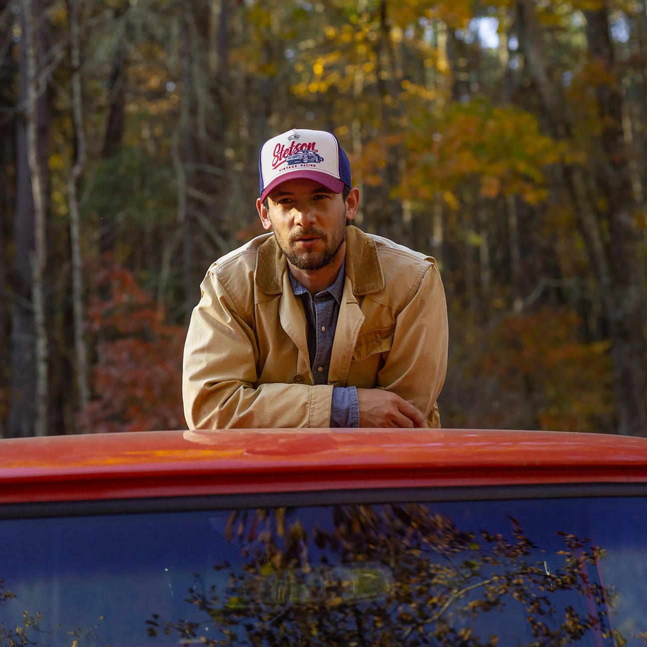Stetson Trucker Cap Vintage Racing