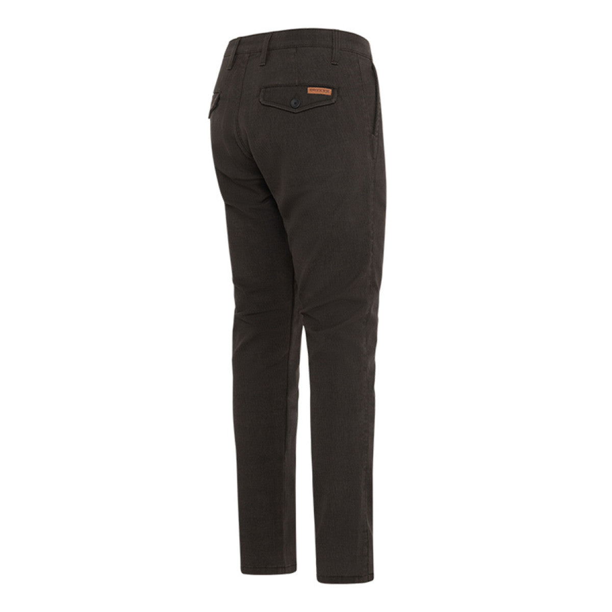 Rokker Tweed Chino Tapered Slim Dark Grey