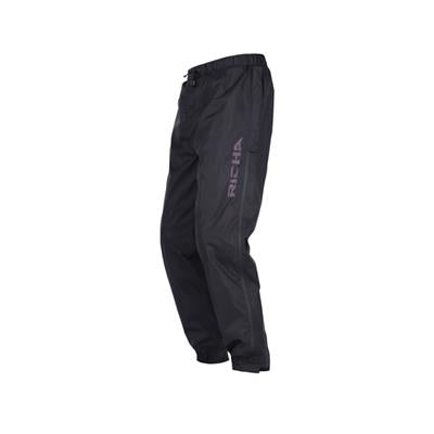 Richa Side-Zip Rain Trousers Black