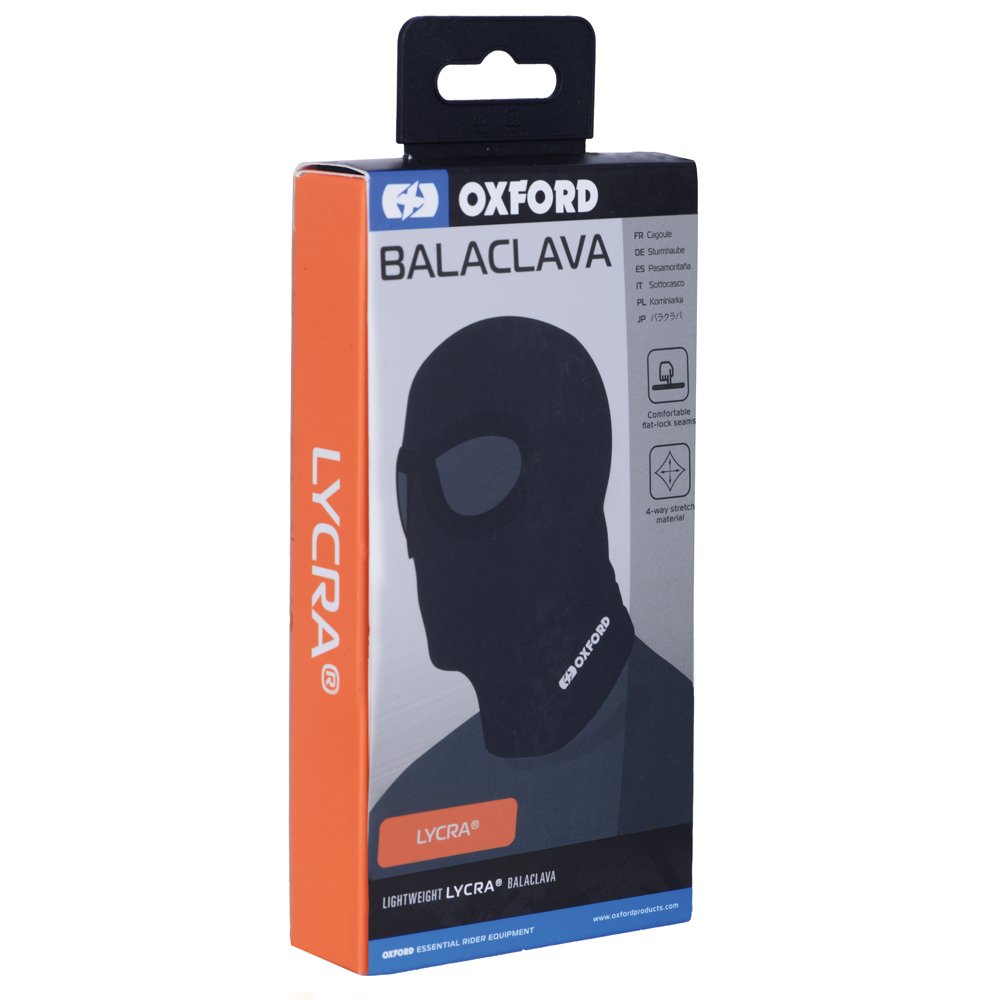 Oxford Balaclava Eyes Lycra Black