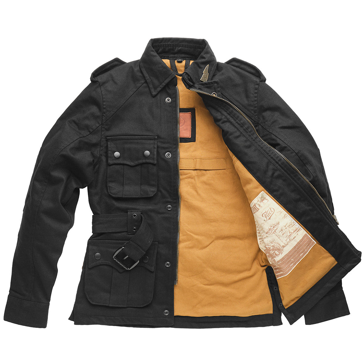 Fuel Ladies Safari Jacket Black