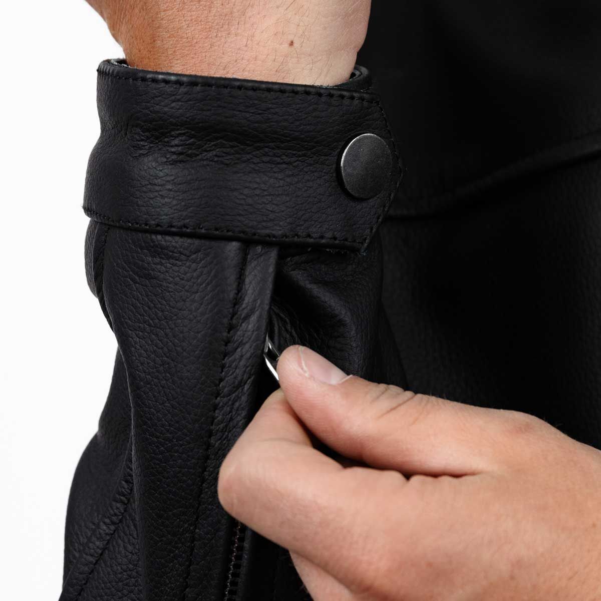 Spada Lambert Rev.2 CE Leather Jacket Black