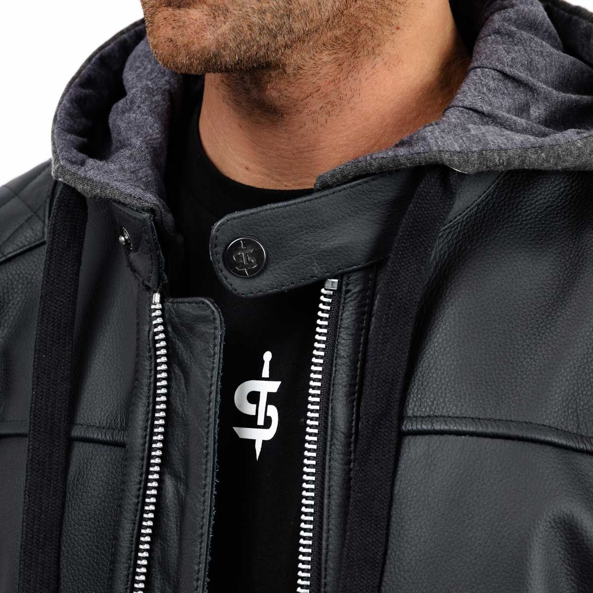 Spada Lambert Rev.2 CE Leather Jacket Black