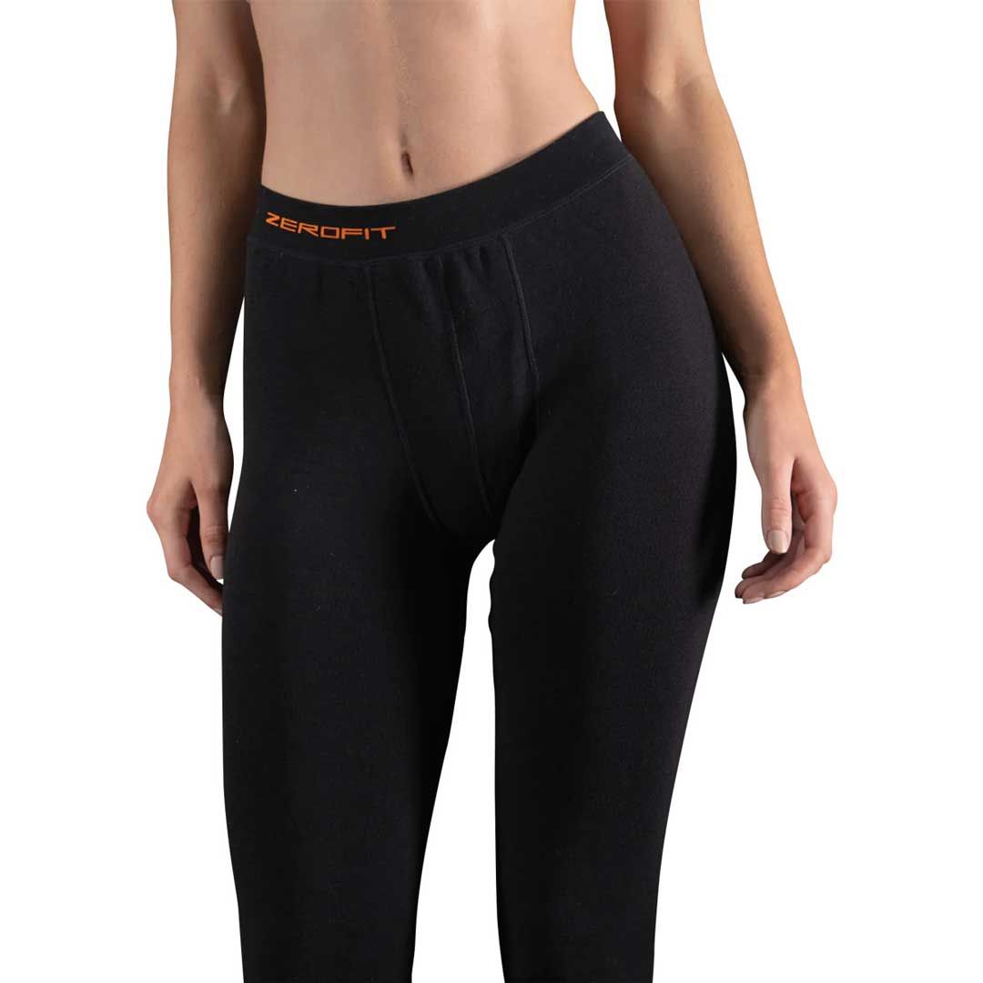 ZeroFit Ladies Ultimate Heatrub Leggings Black