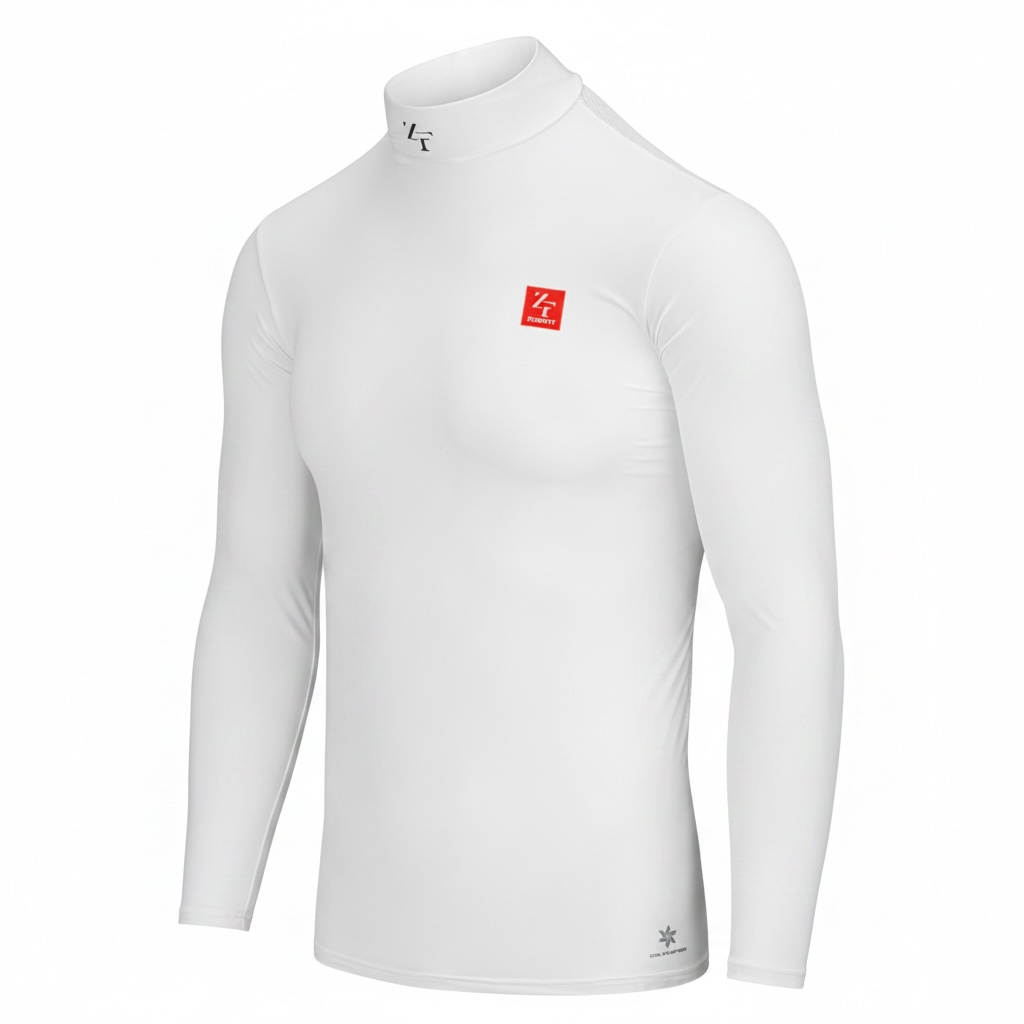 ZeroFit Iceskin Baselayer Long Sleeve White