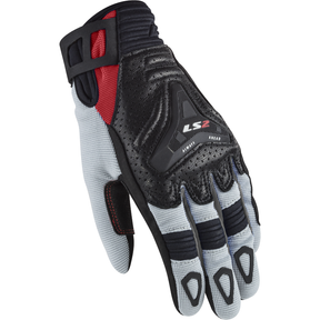 LS2 All Terrain Lady Gloves Black/Grey/Red