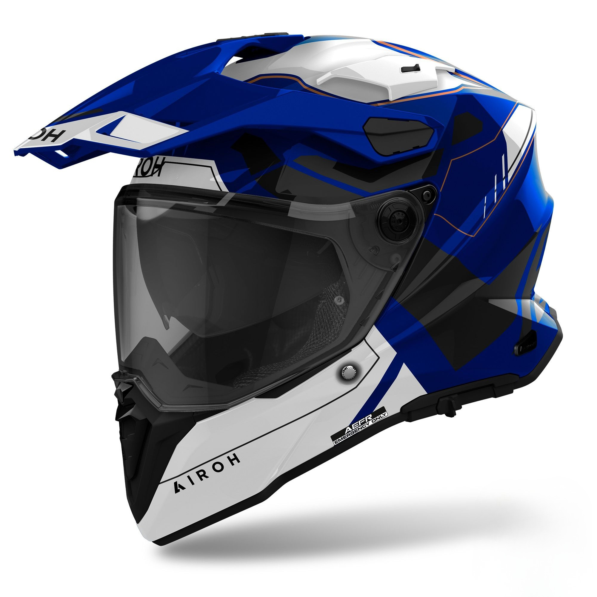 Airoh Commander 2 Reveal Blue Gloss