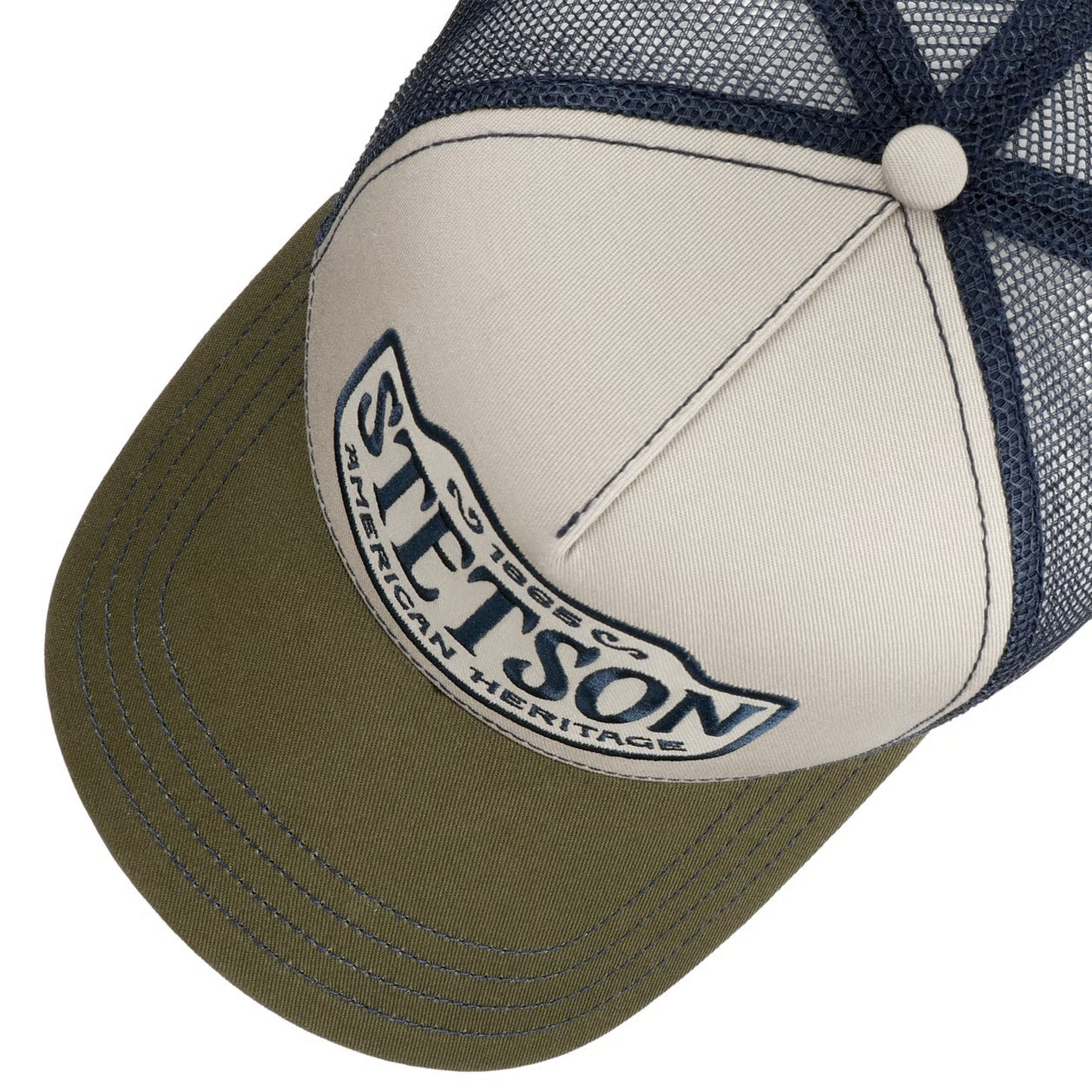 Stetson Trucker Cap Western Patch