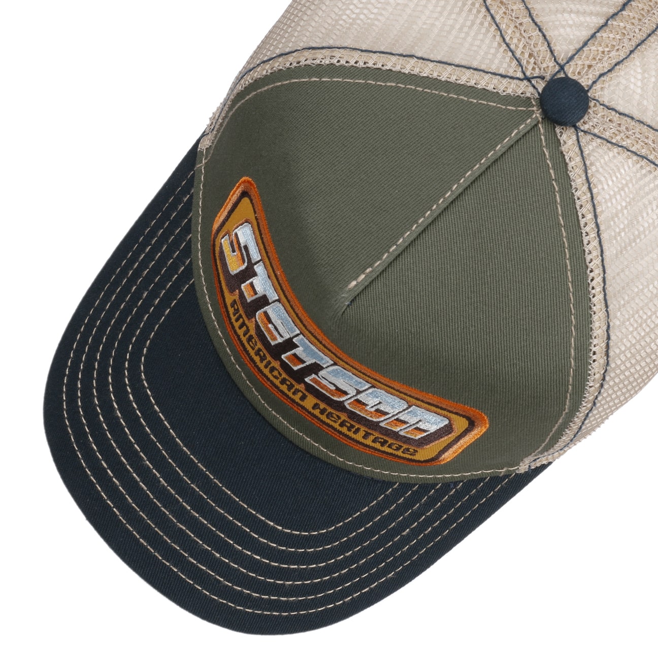 Stetson Trucker Cap American Heritage Chrome