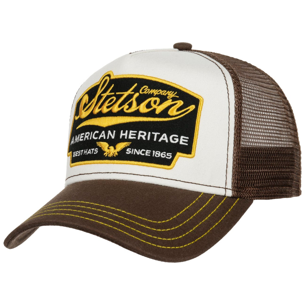 Cream American Heritage Trucker Cap