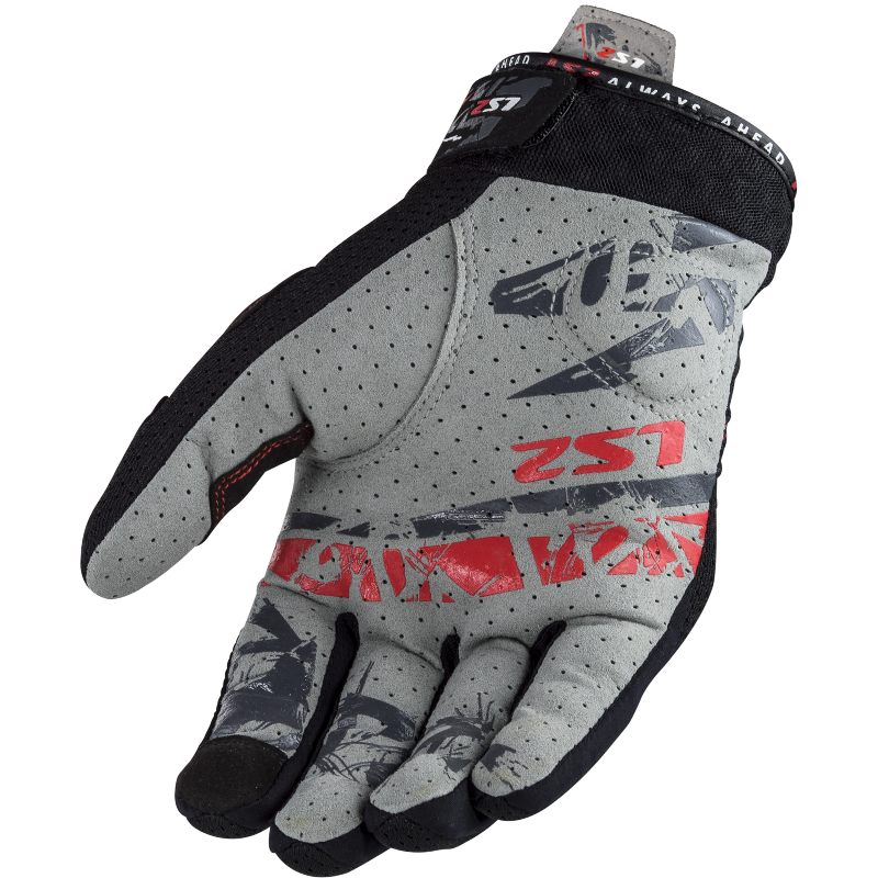 LS2 Chaki Lady Gloves Black