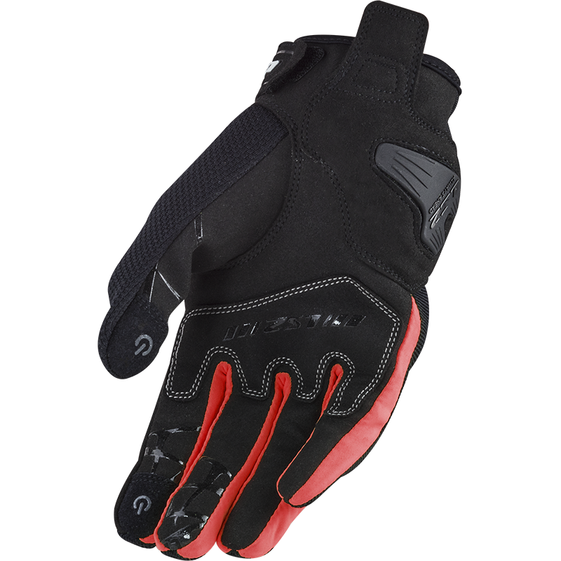 LS2 Dart 2 Man Gloves Black/Red
