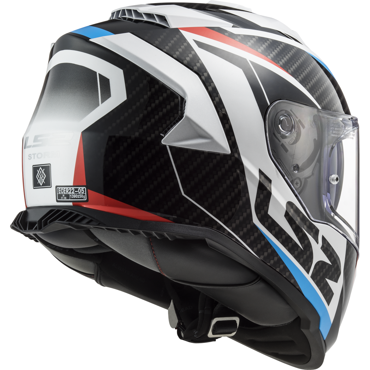 LS2 FF800 Storm II Racer Red/Blue