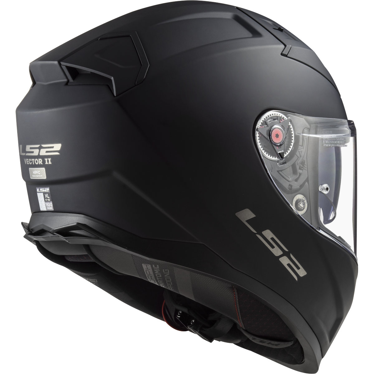 LS2 FF811 Vector II Solid Matt Black