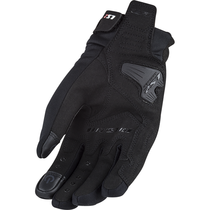 LS2 Jet 2 Lady Gloves Black