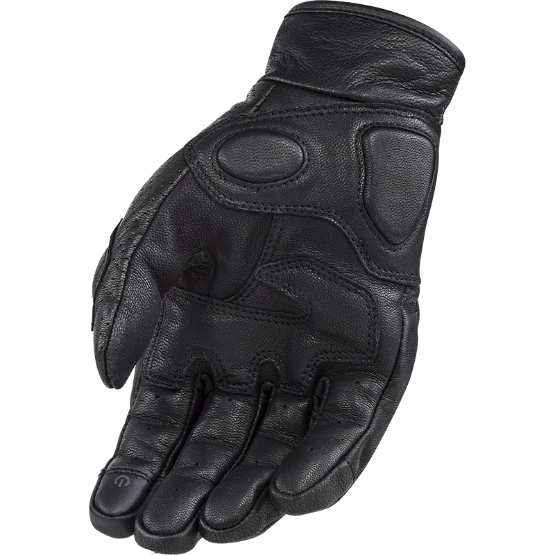 LS2 Rust Man Gloves Black Leather