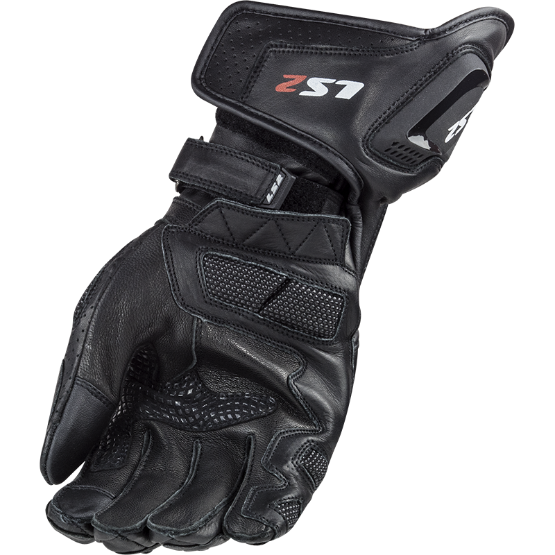 LS2 Swift Racing Gloves Black