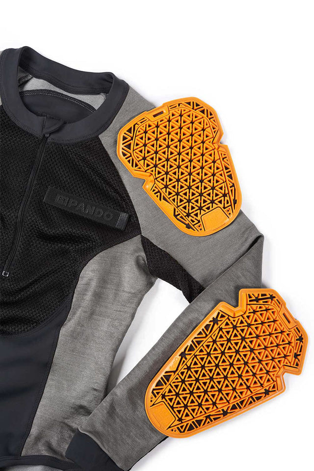 Pando Moto Bia Ladies AAA Protective Body Grey