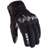 LS2 Chaki Man Gloves Black